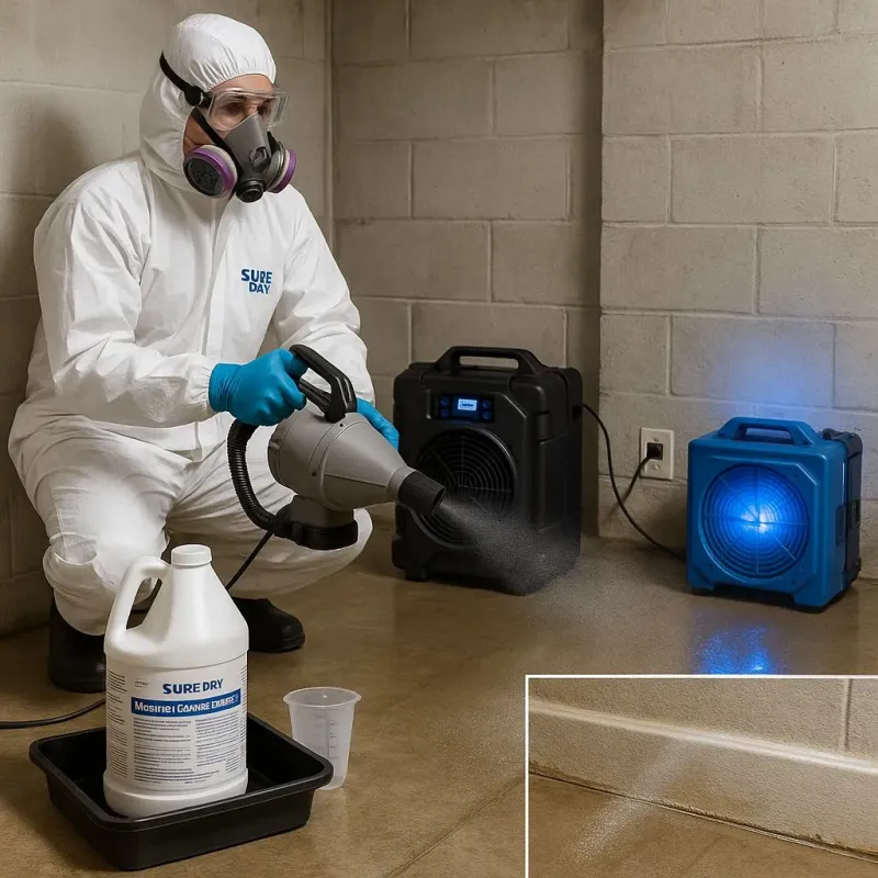 Sanitization and Odor Removal process in Lake Nebagamon, WI