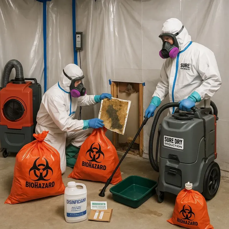 Contaminated Water Handling Protocols process in Lake Nebagamon, WI